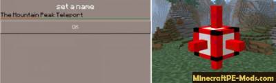 Fast Teleport Addon / Mod for BL MCPE