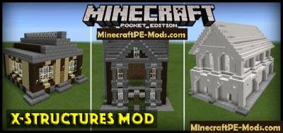 X-Structures Addon / Mod For MCPE