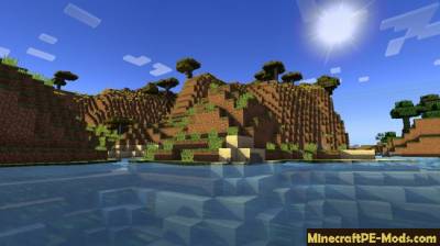 Realistic Shaders For Minecraft PE 1.5.0, 1.4.0, 1.3.0, 1.2.13