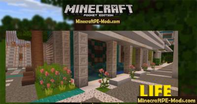 LIFE HD Texture / Resource Pack For Minecraft PE 1.2.9, 1.2.8, 1.2.7