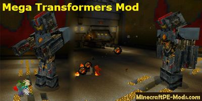 Mega Transformers Mod For Minecraft PE 1.2.0, 1.1.5, 1.1.4