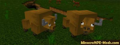 Time For Hunting Mod For Minecraft PE 1.2.0, 1.1.5, 1.1.4, 1.1.0