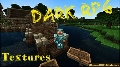 Dark RPG Minecraft PE Texture / Resource Pack 1.2.0, 1.1.5, 1.1.4