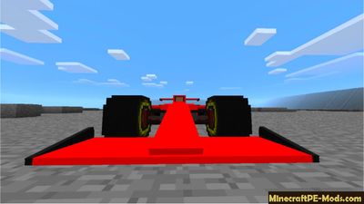 F1 Ferrari & Maclaren Cars Addon For Minecraft PE