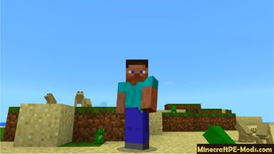 Frog Minecraft PE Addon / Mod