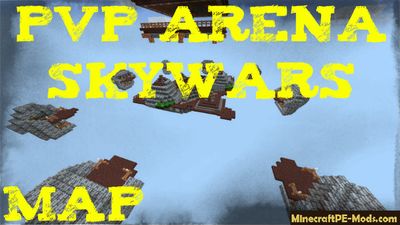 Pvp Arena SkyWars Minecraft PE Map