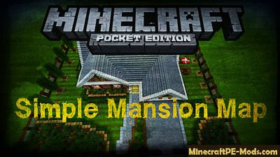 Simple Mansion Minecraft PE Map