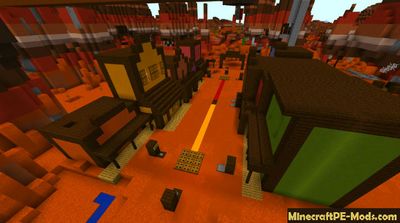 Town Of Duels Minecraft PE Map
