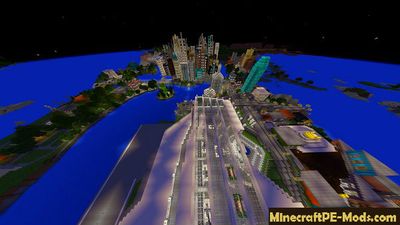 Mini N-Y Minecraft PE Map