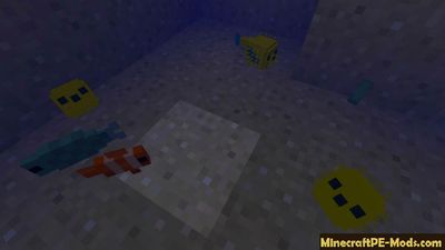 New More Fishes Minecraft PE Mod 1.2.0, 1.1.5, 1.1.4, 1.1.0