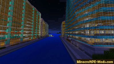 Big Fashion City Minecraft PE Map