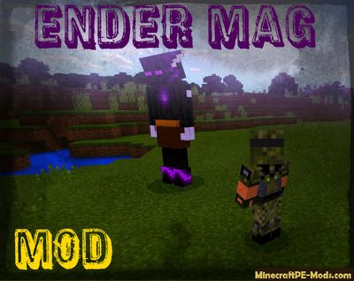 The Ender Mage Minecraft PE Mod 1.2.5, 1.2.3, 1.2.2, 1.2.0