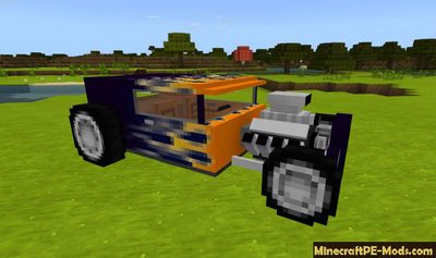 Buggy Car Minecraft PE Addon