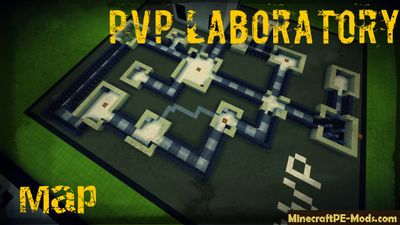 Testing PvP in Laboratory Minecraft PE Map