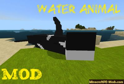 New Water Animal Minecraft PE Mod 1.2.0, 1.1.5, 1.1.4, 1.1.0
