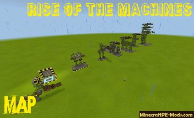 Rise Of The Machines Minecraft PE Map