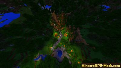 Abandoned Village Minecraft PE Map