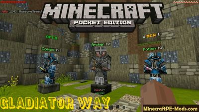 Gladiator Way of PvP Minecraft PE Server