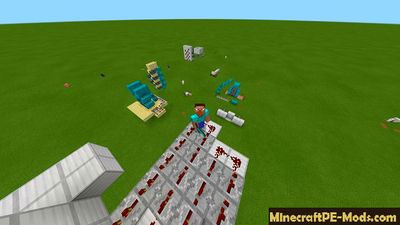 Redstone Elevator Minecraft PE Map
