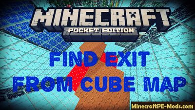 Find Exit from Cube Minecraft PE Map