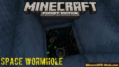 Space Wormhole Minecraft PE Map