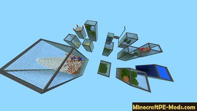 Find Exit from Cube Minecraft PE Map