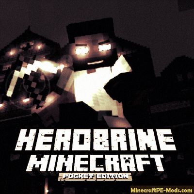 The Return Of The Herobrine Minecraft PE Addon