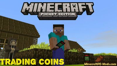 New Trading Coins - Cards Minecraft PE Mod 1.2.0, 1.1.5