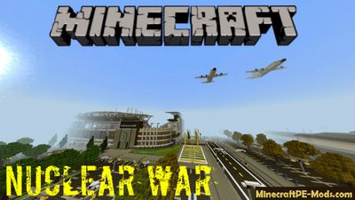 5 Min to Nuclear War Minecraft PE Bedrock Map
