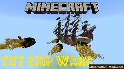 TNT Ship Wars Minecraft PE Bedrock Map