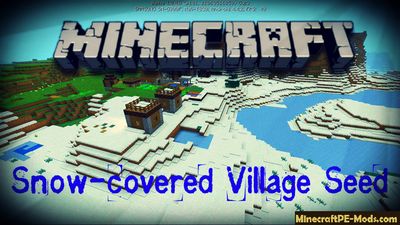 Snow-covered Village Minecraft Bedrock Seed
