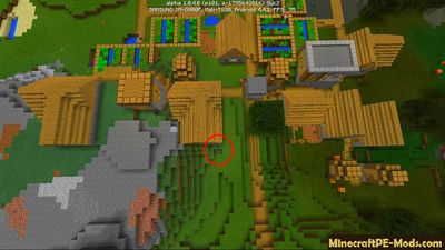 Secret at the Village Minecraft Bedrock Seed