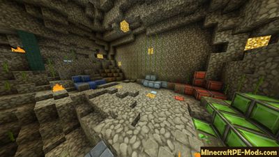 Map For Review Textures in Minecraft PE Bedrock