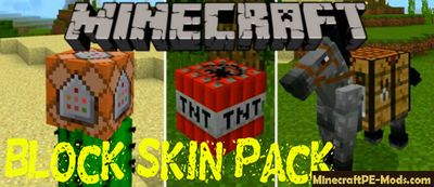 Funny Block Skin Pack Minecraft PE