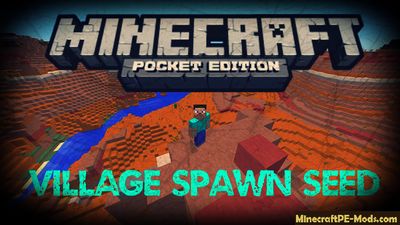 Village Spawn Minecraft PE Bedrock Seed