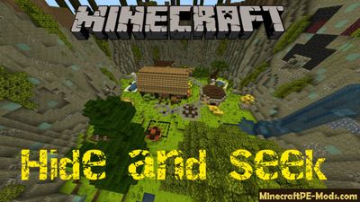 Hide & Seek Minecraft PE Bedrock Modded Map