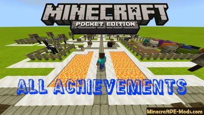Unlock All Achievements Minecraft PE Bedrock Map