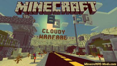 SG Cloudy Warfare Minecraft PE Bedrock Map