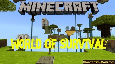 World Of Survival Minecraft PE Bedrock Map