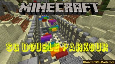 SG Double Parkour Minecraft PE Bedrock Map