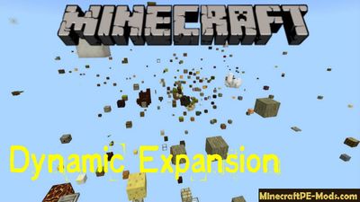 Dynamic Expansion Minecraft PE Bedrock Map