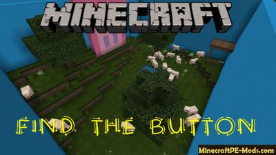 Find the button on the farms MCPE Bedrock Map 1.6, 1.5, 1.4.4