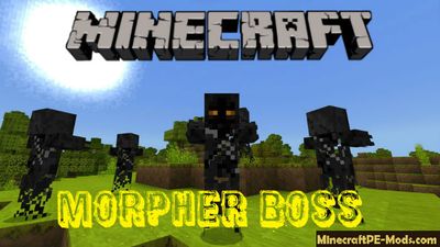 New Mob - Morpher Boss Minecraft PE Mod 1.2.16, 1.2.13