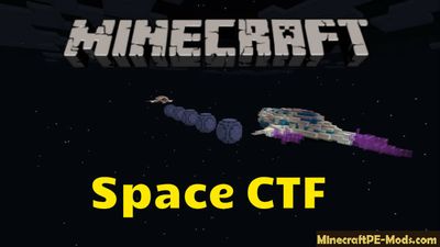 Space CTF PvP Mini-Game Minecraft PE Map