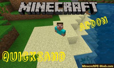 QuickSand For Trolling Minecraft Bedrock Addon