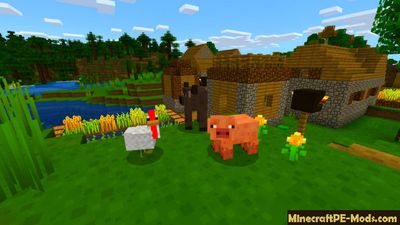 BlockPixel Minecraft PE Texture Pack 1.5.0, 1.3.0, 1.2.16, 1.2.13