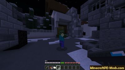 Protection of Mountain Base Minecraft PE Map
