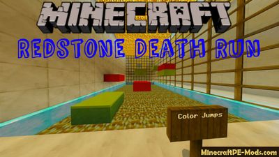 Redstone Death Run Minecraft PE Map