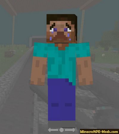 Skin Pack with Emotions For Minecraft Bedrock