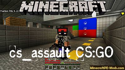 cs_assault CS:GO Minecraft PE Map